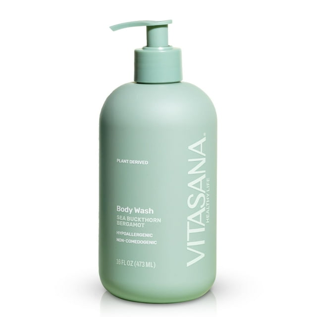 Gel de baño Vitasana Sea Buckthorn/Bergamot 473 ml EWG Verified