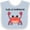 Blue and White, variant on Inktastic Cute and Crabulous Funny Crab Boys or Girls Baby Bib