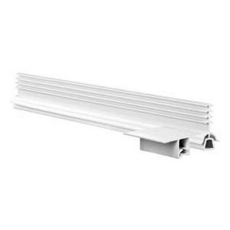 

Roland Boulanger 7093081 11.5 ft. Plastic Rail White
