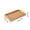 D, variant on EGNMCR Grill Pans Tray Household Tea Cup Tea Tray Wooden Hotel Restaurant Tray Bread Barbecue Tray A tray