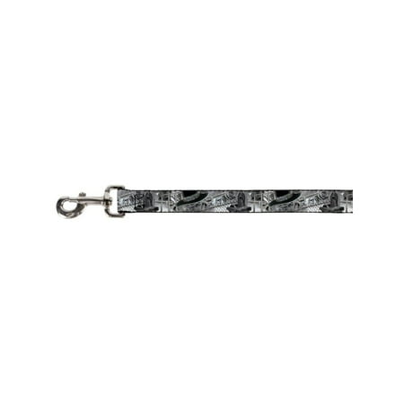 Pit Gun - Skull Car Gun Rose Collage Fun Animal Pet Dog Cat Leash