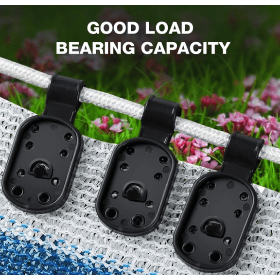 Shade Cloth Plastic Clips Heavy Duty Shade Cloth Clips,Reusable Tarp Fence Clips