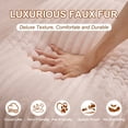 thumbnail image 5 of AVENIX 66" Oversized Chaise Lounge Chair Indoor, Boneless Cloud Sofa Bed, No-Assembly Deep Seat Sleeper Couch for Living Room,3 Pillows,Corduroy Blush Pink, 5 of 8
