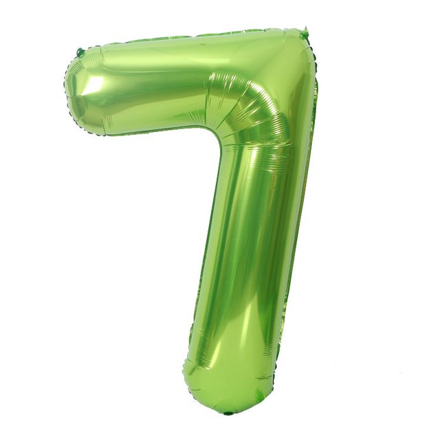 Globo digital de aluminio flotante de 40 pulgadas con forma de fruta verde, para fiesta de Halloween, vestido de boda, decoración