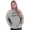 thumbnail image 3 of For A Second Bored Me EKG Humor Hoodie Sweatshirt Women Men Brisco Brands X, 3 of 6