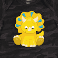 thumbnail image 3 of Inktastic Cute Dinosaur, Baby Dinosaur, Dino, Triceratops Boys or Girls Baby Bodysuit, 3 of 4