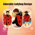 thumbnail image 3 of Wearable Ladybug Pillow, 2026 New 23.6/39.4/59in Oversized Stuffed Plush Blanket Pillow, Cute Removable Warm Body Pillow for Kids and Adults, 3 of 6
