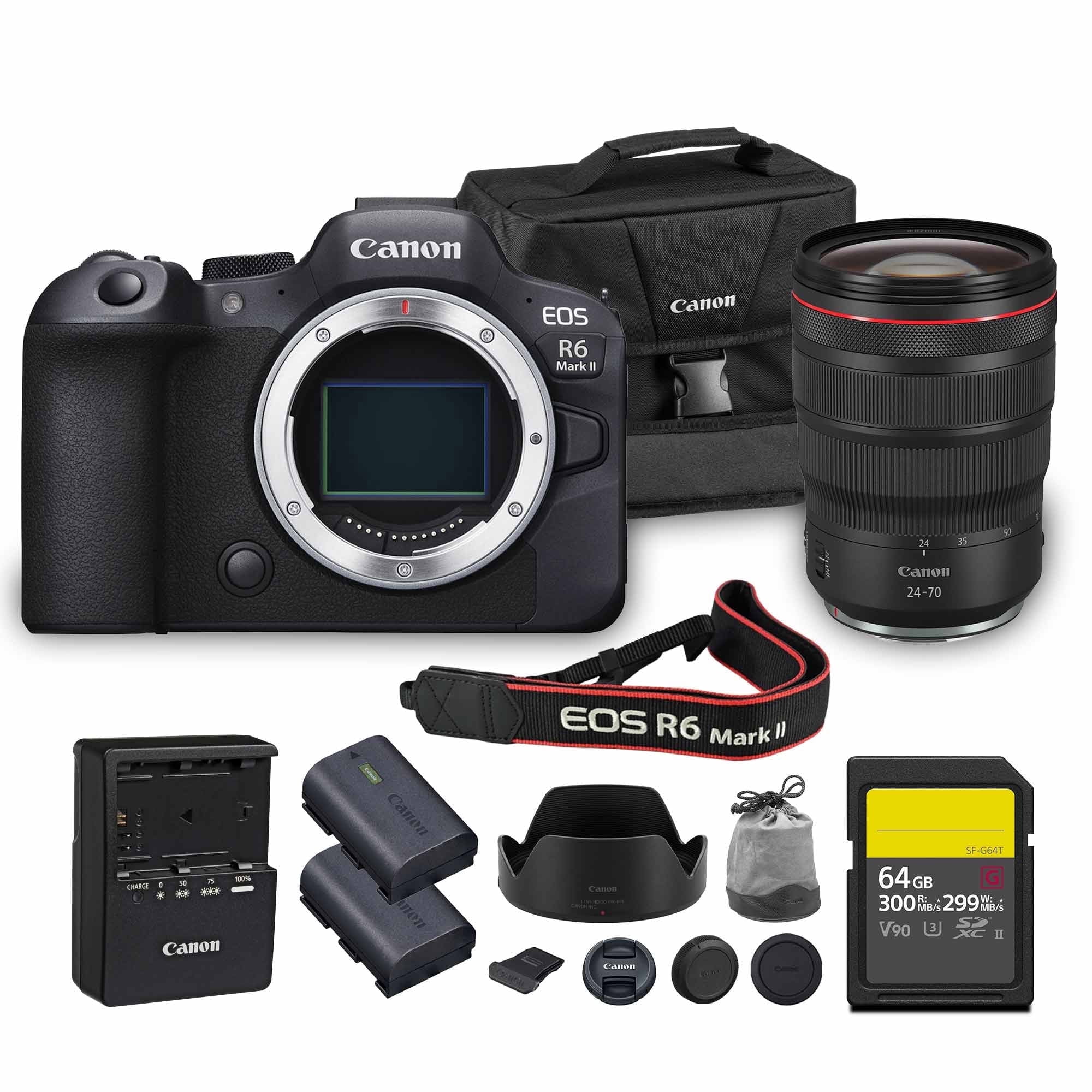 Canon EOS R8 Camera Content Creator Kit with RF 24-50mm F/4.5-6.3