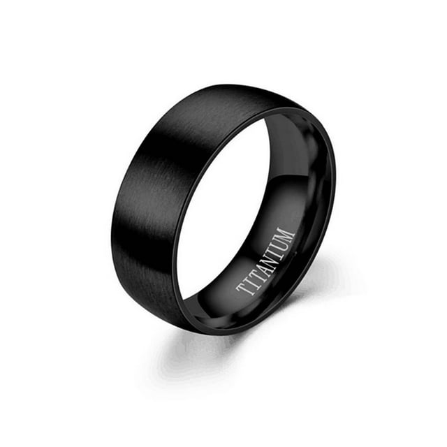 Daisyyozoid TITANIUM Titanium Steel Frosted Ring Stainless Steel Ring Male