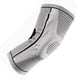 thumbnail image 4 of Sports Compression Knee Pad Elastic Kneepad Basketball Volleyball Brace Protector Outdoor Sports Supplies Light Grey M, 4 of 5