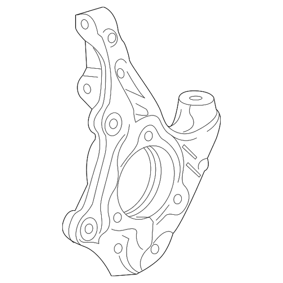 Genuine OE GM Knuckle 84146138