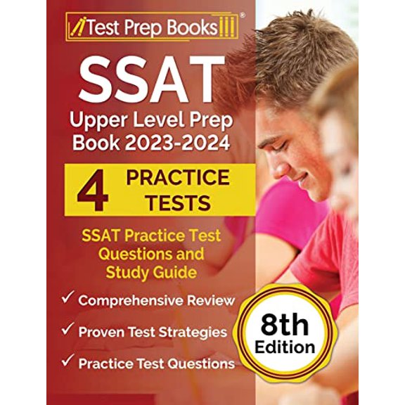 Pre-Owned SSAT Upper Level Prep Book 2023-2024: SSAT Practice Test Questions and Study Guide [8th Edition] (Paperback) 1637755570 9781637755570