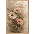 thumbnail image 6 of Framed Canvas Print Wildflower Wall Art Boho Decorative for Living Room Bedroom - 16"x24" NATURAL, 6 of 8