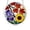 #Fall Maple Iris And Sunflower, variant on POLISE Spaces Acrylic Jigsaw Puzzle Suncatcher Castle And Birds Tiffany Style Stained Glass Decor Dream Catchers For Adults Window Decor For Home And Outdoor Patio 7.4Inch Mother's Day Gifts