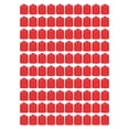 thumbnail image 3 of Tapa de extremo roja, 100 piezas Tapa de extremo Tapa de extremo Tapa de rosca de tornillo Acabado de lujo, 3 of 8