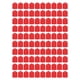 thumbnail image 1 of Cubierta de tapa de extremo roja, cubierta de tapa de extremo de 100 piezas Cubierta de rosca de tornillo Cubierta de tapa de extremo Lograr más, 1 of 8
