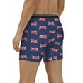 thumbnail image 2 of Men Uk Flag Union Jack Boxer Briefs Moisture Wicking Funny Boxer Shorts, 2 of 7