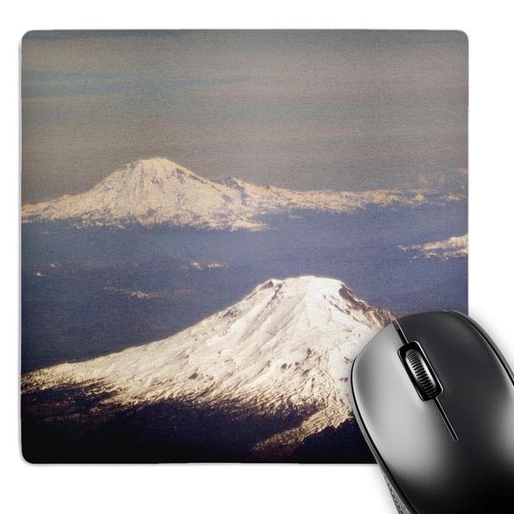 3dRose, Mt. Adams and Mt. Rainier, Washington Cascades - US48 JMI0045 - Janis Miglavs, MousePad