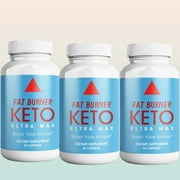 Keto Ultra Max: Advanced Weight Management, Boost Energy, Focus | 3-Pack