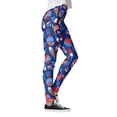 thumbnail image 1 of Gibobby Yoga leggings Color personalizado . UU. Leggings para correr Pantalones patrióticos Bandera de Pilates Mujeres flacas para yoga Pantalones d(Azul,M), 1 of 5