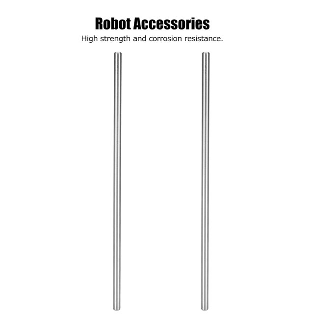 Redondo 5 uds eje redondo 4100-0006-200 acero inoxidable Φ6mm Compatible con robots TETRIX ANGGREK Otros