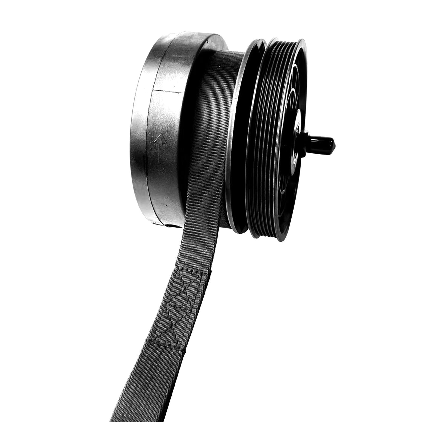 Dualoai Rowing Machine Damper Home Pulley with Belt Pull Rope Resistance