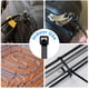 thumbnail image 4 of Bridas con cremallera de 8 pulgadas, color negro, paquete de 1000, bridas para cables con resistencia a la tracción de 50 lb, bridas para cables resistentes a los rayos UV, bridas de plástico autoblocantes para uso en interiores y exteriores JM, 4 of 5