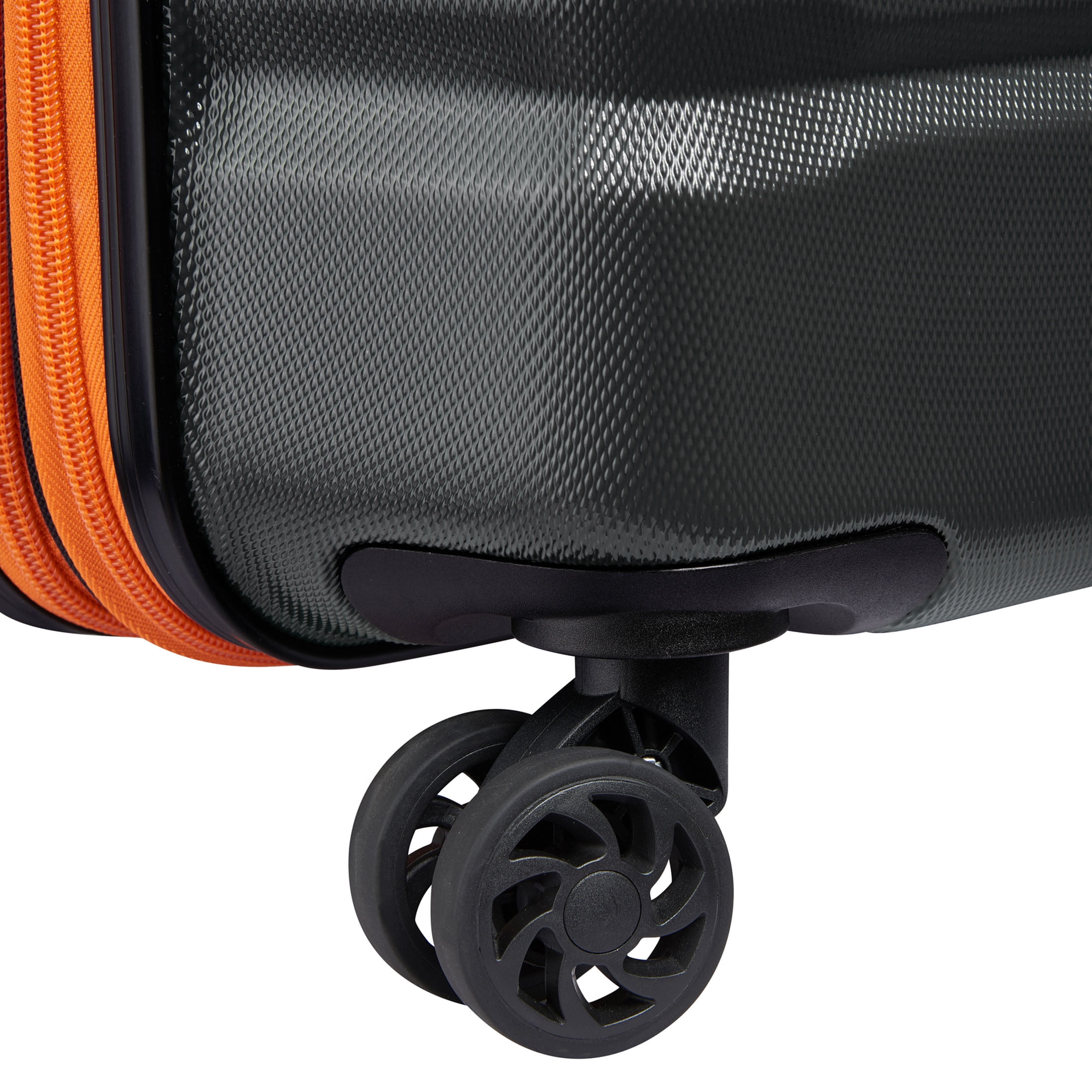 Securitech by Delsey, Citadel 31" Large Hardside Checked Spinner Luggage, Black