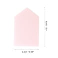 thumbnail image 2 of Unique Bargains 10 Pcs House Shape Face Makeup Sponge Pink, 2 of 4