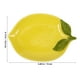thumbnail image 4 of Juego de 4 platos con forma de limón, bol para postre, bol de cerámica con forma de limón, bol para servir, bol para ensalada., 4 of 7