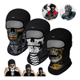 thumbnail image 2 of 3pzs Pasamontañas Calaveras Protección Sol Para Halloween Lab.G, Negro, 2 of 5
