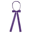thumbnail image 1 of CORBATA DE LAZO PREATADA UNISEX INSPIRE CHIC CORBATA DE LÍNEA SÓLIDA COLOR PURPURA TAMAÑO ÚNICO, 1 of 5