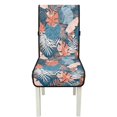 thumbnail image 7 of TSOVTHRID Monstera Palm Leaf Print Quilted Dining Chair Covers, Stretch Removable Chair Cushion Slipcovers with Elastic Band, Seat Covers for Dining Room, Kitchen, Set of 2, 7 of 7