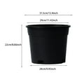 thumbnail image 3 of 4 Gallon Nursery Pot Planters for Outdoor Indoor Gardening Flower Pots, Black Pot Liners with Drainage Holes Suitable For Soil Growers Or Hydroponics, 3 of 5