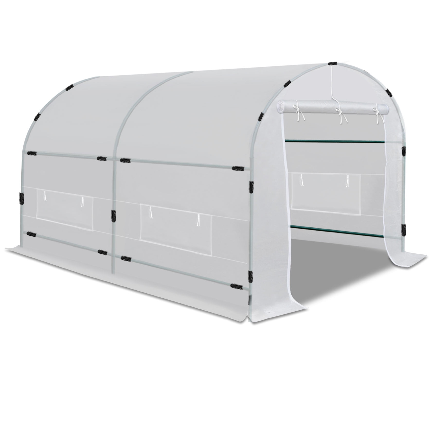 SUNNY Outdoor Green House Walk in Garden Greenhouse Gazebo Plant House (10'X7'X6')