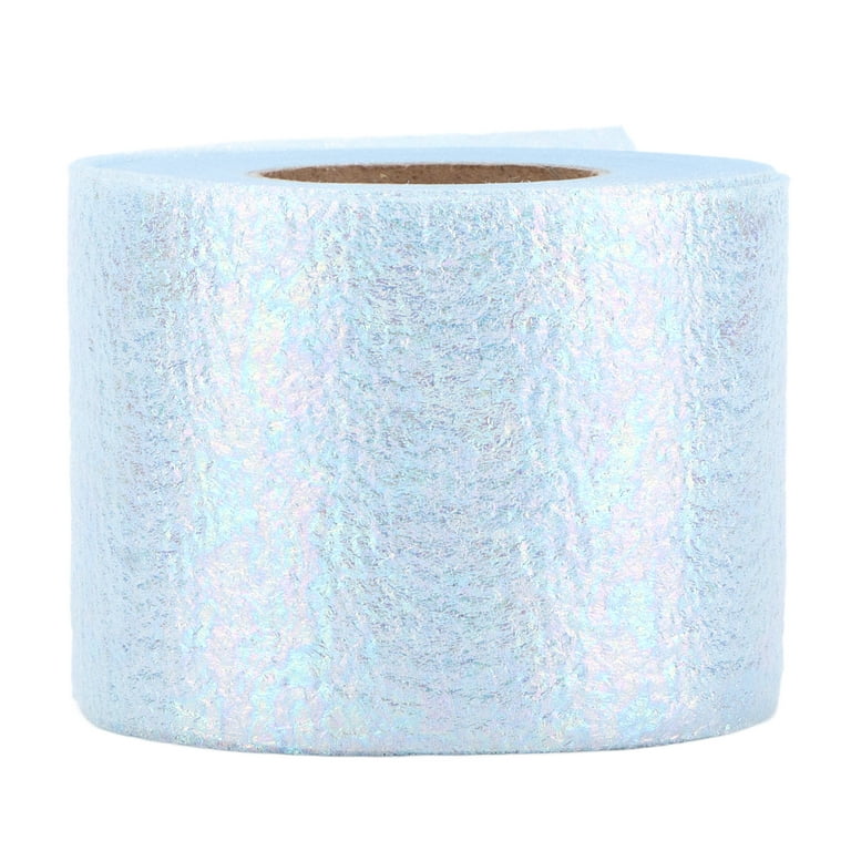 Wrap Ribbon,Glitter Tulle Rolls Shiny Appearance Easy Use Sufficient  Quantity Four Colors Netting Fabric Tulle for Skirt Gift Wrapping Wedding  Party Decoration [wathet] 