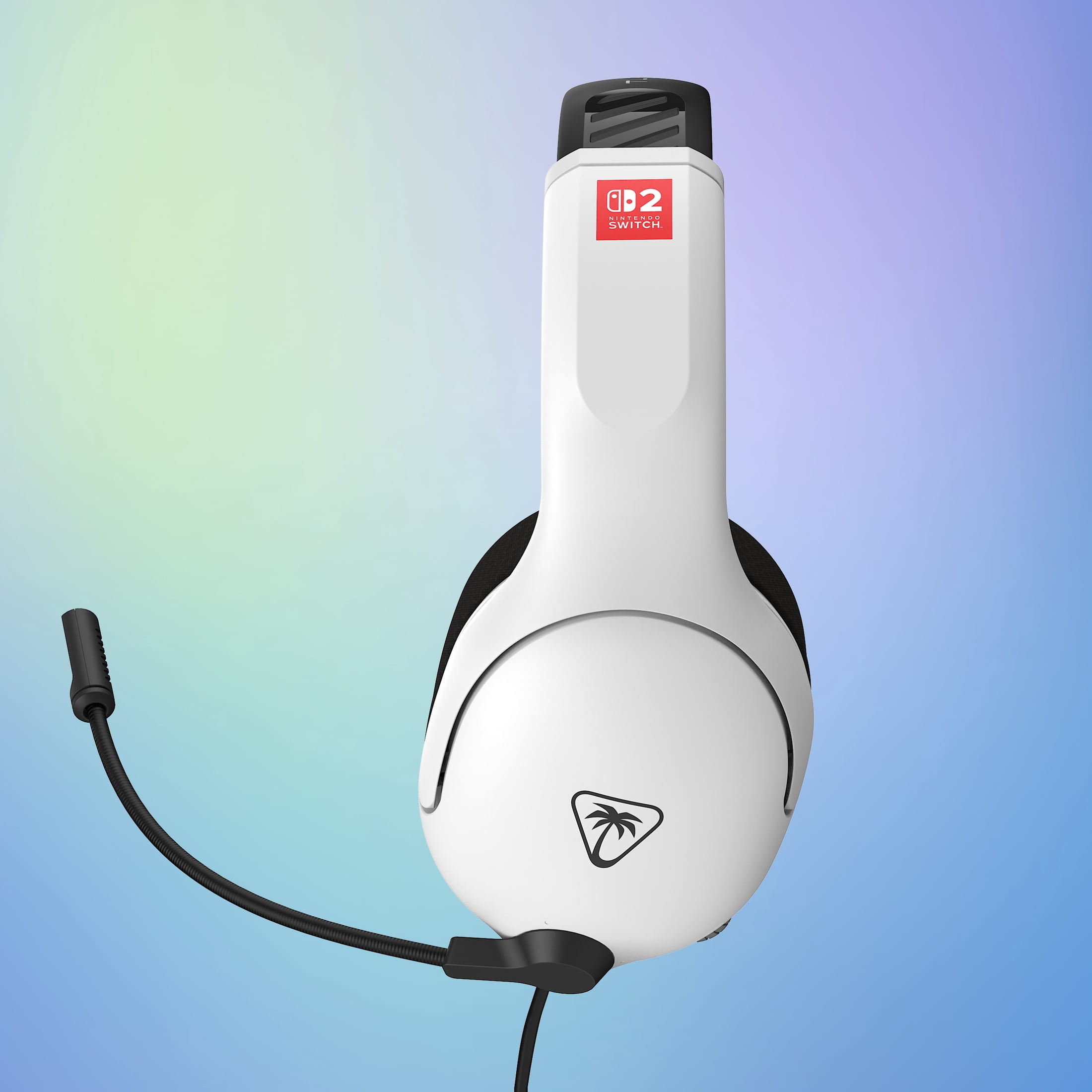 Turtle Beach Airlite Fit Wired Gaming Headset: White & Black - Officially Licensed for Nintendo Switch 2, Nintendo Switch - Durable, Lightweight