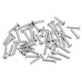 thumbnail image 1 of Unique Bargains M3x0.5x14mm 100Pack Metal Flat Round Head Screws Phillips Drive Machine Bolt, 1 of 5