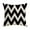 AF, variant on Black White Waterproof Hugging Pillow Household Design Pattern Sand Pillow