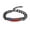 B/Red, variant on Personalize Stainless Steel American Flag Square Plate Urn Locket Chain Link Men's Cuban Bracelet Funeral Urn Bracelet for Ashes Holder Memorial Jewelry