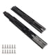 thumbnail image 1 of Diapositivas para cajones Yision, 25 cm, 100 kg, cierre suave, color negro, 1 of 6