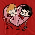 thumbnail image 2 of I Love Lucy T-Shirt Cartoon Love Unisex Graphic Tee For Men & Women, 2 of 7