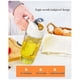 thumbnail image 3 of Olive Oil Dispenser Auto Flip Salad Dressing Bottle Oil Cruet Glass Leakproof Bottle Dispensing Cru, 3 of 5