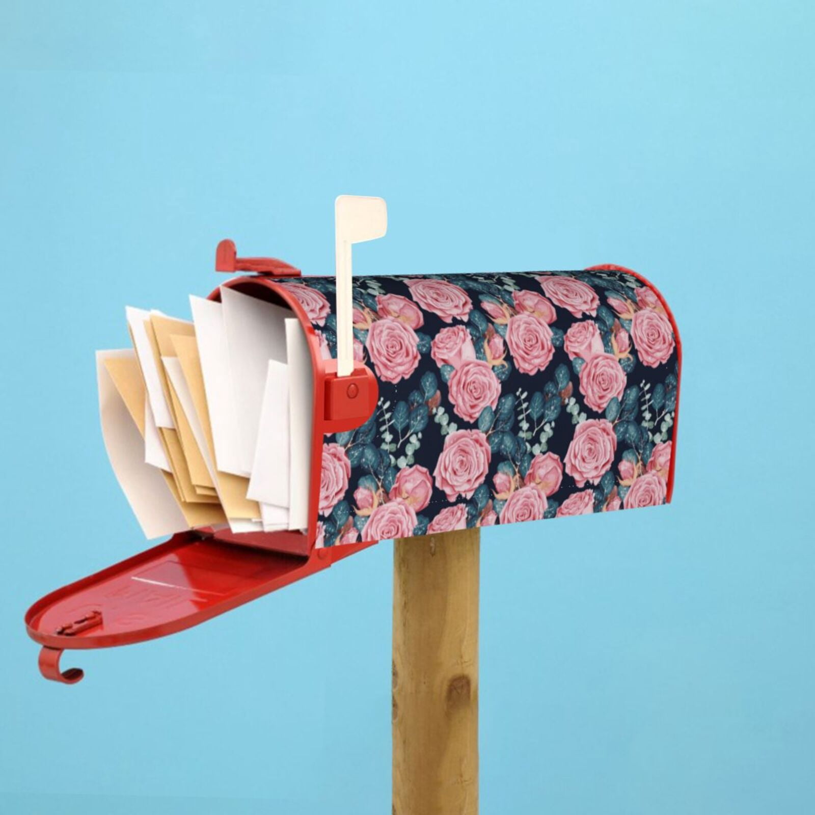 Kdxio Magnetic Mailbox Cover 25.5x21 in Mailbox Cover Outdoor Decoration Holiday Mailbox Covers for Home Garden Yard-25.5x21 in