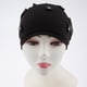 thumbnail image 2 of Sombrero Turbante de mujer perfecl Moda Elástico Grande Negro, 2 of 8