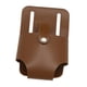 thumbnail image 1 of Estuche para cinturón con cinta métrica, herramienta de seguro para electricistas, artesanía en cuero sintético. Marrón oscuro, 1 of 8