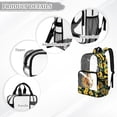 thumbnail image 6 of Xoenoiee Horse Sunflower Print Clear Backpack for School Girls, Heavy Duty PVC Transparent Bookbag for Kids Stadium Approved See Through Backpack Lightweight Schoolbag with Adjustable Strap, 6 of 7