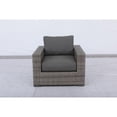 thumbnail image 4 of Silver Gray Patio Furniture Set - Sofa, Loveseat, Chair & Table, 4 of 4