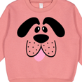 thumbnail image 3 of Inktastic Cute Dog Face Toddler Sweatshirt, 3 of 4