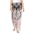 thumbnail image 2 of Lsque Dreamcatcher With Owl Print Women's Pajama Pants, Lounge Pant - Comfortable Home Wear,Elastic Waistband, Stylish Design-X-Large, 2 of 9